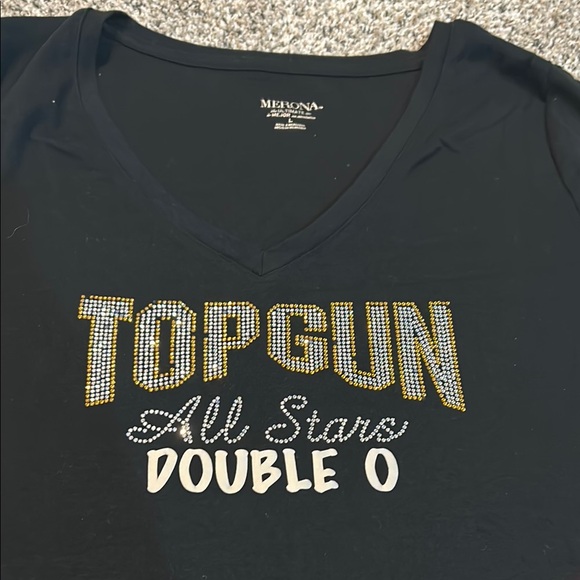 Top Gun All Stars Black T-Shirt - Picture 2 of 3